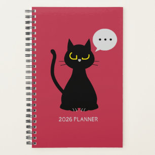 PAS AUJOURD'HUI ! Planificateur de Chat Noir Grinc