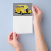 pas auto aan flyer (Hand)