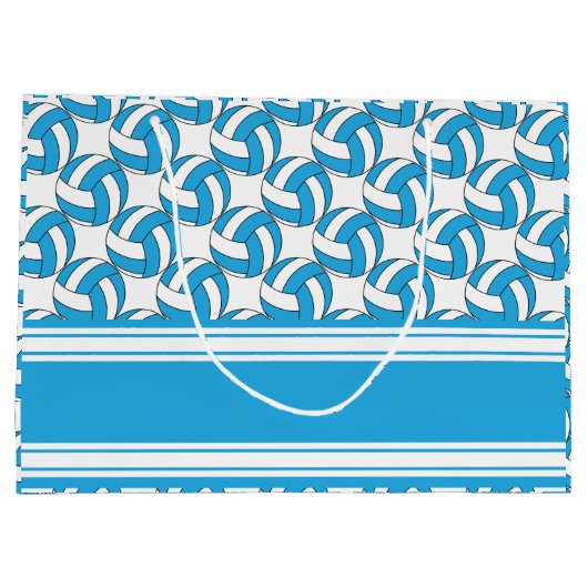 Pas Baby Blue Volleyballen aan Groot Cadeauzakje (Achterkant)