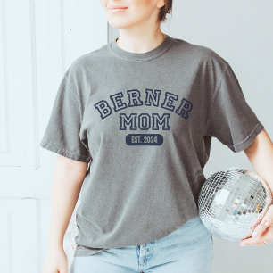 Pas Berner berg hond Gift Moderne hond moeder T-shirt