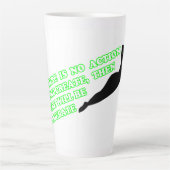 Pas d'action, pas de débat latte Mug (Devant)