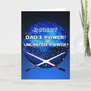 Pas DAD's POWER UNLIMITED POWER Lichtzwaarden aan Kaart