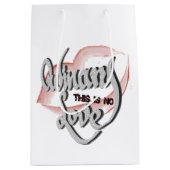 Pas d'amour ordinaire, sac cadeau (Devant)