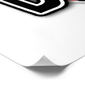 Pas Dans Le Déni Drôle Poster (Coin)