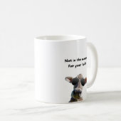 Pas dans l'humeur vache Mug (Devant droit)