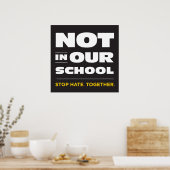 Pas dans notre affiche scolaire (Cuisine)