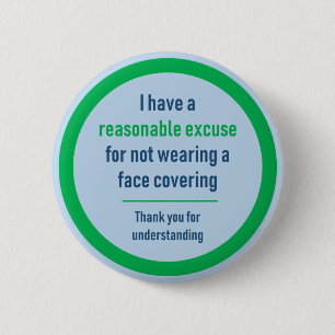 Pas de badge Masque - J'ai une excuse raisonnable