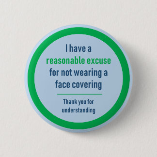 Pas de badge Masque - J'ai une excuse raisonnable