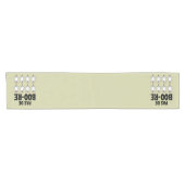 Pas de Boo-re Ballerina Ghost Halloween Spooky Korte Tafelloper (Horizontaal)