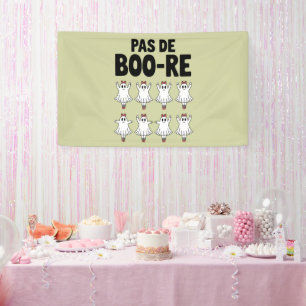 Pas de Boo-re Ballerina Spook Halloween Griezelen Spandoek
