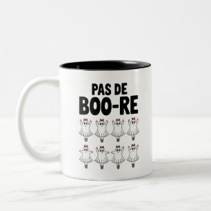 Pas de Boo-re Ballerina Spook Halloween Griezelen Tweekleurige Koffiemok