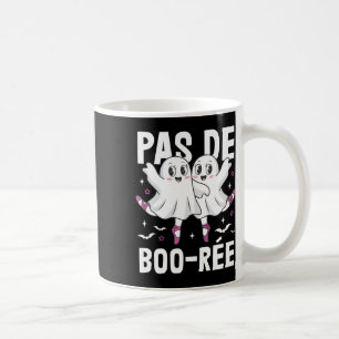 Pas De Boo-rée Ballet Dancing Ghost Ballerina Hall Koffiemok