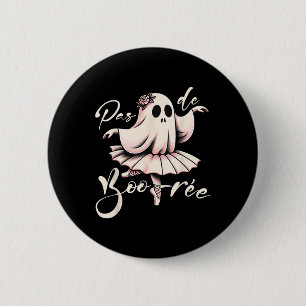 Pas De Boo-rée Balletdanser Ghost Dance Teacher H Ronde Button 5,7 Cm