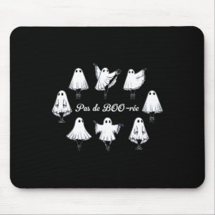 Pas de Boo-rée Funny Ballet Ghosts Dance Halloween Muismat