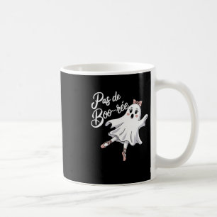 Pas de Boo-rée Funny Ballet Ghosts Halloween Dans Koffiemok