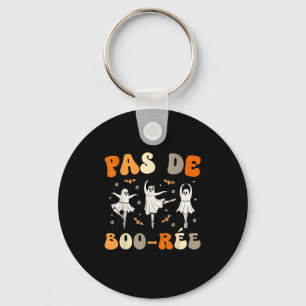 Pas De Boo-rée Ghost Ballet Dancer Halloween Dance Sleutelhanger