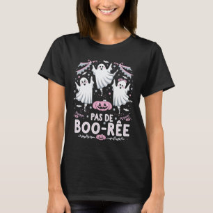 Pas de Boo-rée Ghost Ballet Dansleraar Funny Ha T-shirt