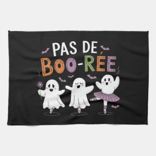 Pas de BOO-ree Ghost Ballet Dansleraar Theedoek
