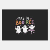 Pas de BOO-ree Ghost Balletdanseres Leraar Inpakpapier Vel (Voorkant)