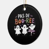 Pas de BOO-ree Ghost Balletdanseres Leraar Keramisch Ornament (Links)