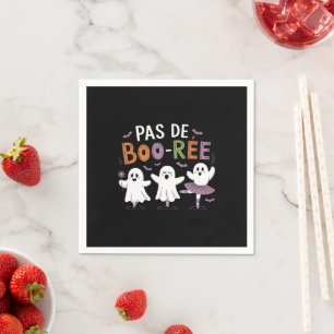 Pas de BOO-ree Ghost Balletdanseres Leraar Servet