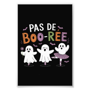 Pas de BOO-ree Ghost balletdansleraar  Foto Afdruk