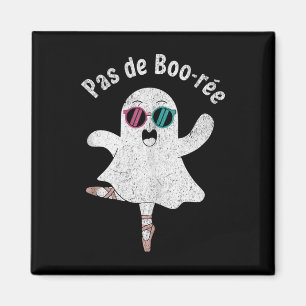 Pas De Boo-rée Schattige Ballerina Ghost Funny Bal Magneet