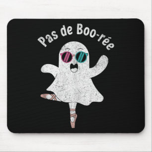 Pas De Boo-rée Schattige Ballerina Ghost Funny Bal Muismat