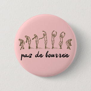 pas de Bourree Ronde Button 5,7 Cm