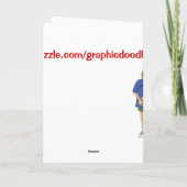 PAS DE BULLE ! Au-dessus de la carte d'anniversair (Dos)