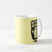 Pas de café pas de tasses de travail (Devant droit)