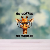 Pas de café pas de travail drôle dire Non Café (Neutre)