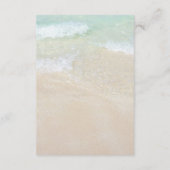 Pas de carte de boîtier pour la scène de plage de  (Dos)