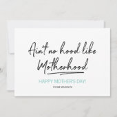 Pas de carte de fête des mères de maternité (Devant)