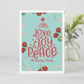 Pas de carte de Noël photo (Debout devant)