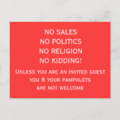 Pas de carte postale (Devant)