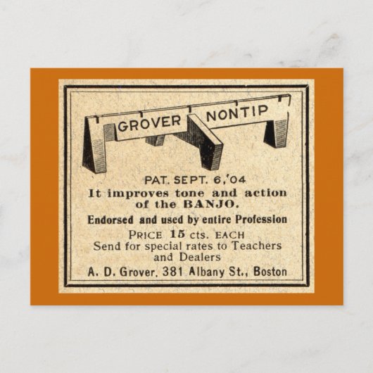 Pas de carte postale de pont pourboire (Devant)