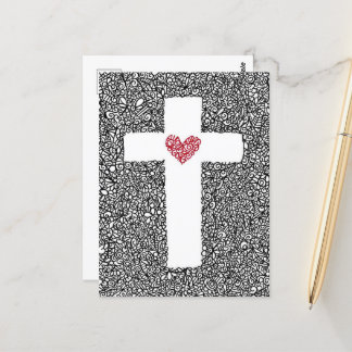 Pas de carte postale plus grande Love Cross