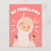 Pas de carte postale ProbLlama (Devant)
