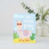 Pas de carte postale ProbLlama (Debout devant)