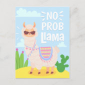 Pas de carte postale ProbLlama (Devant)
