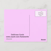 Pas de carte postale Stress (Dos)