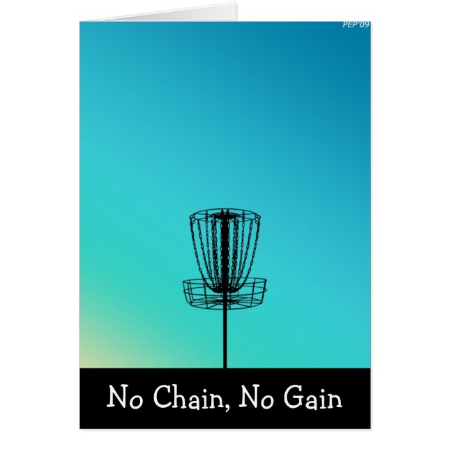 Pas de chaîne, pas de gain (Devant)