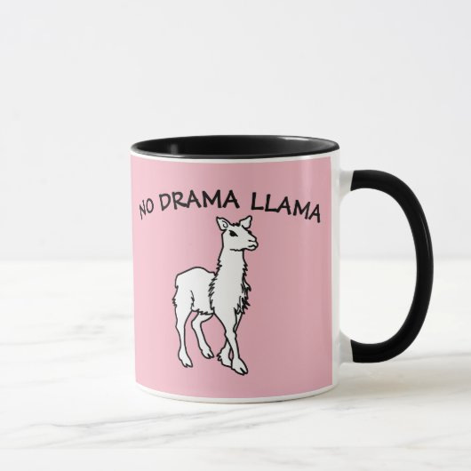 PAS DE DRAMA LAMA Coffee Mugs (Droite)