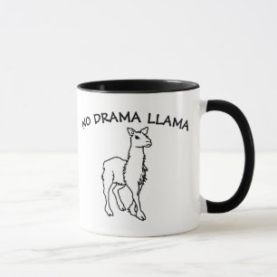PAS DE DRAMA LAMA Coffee Mugs