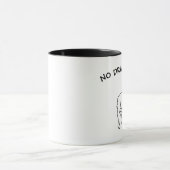 PAS DE DRAMA LAMA Coffee Mugs (Centre)