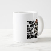 pas de drame, juste un mug lama (Devant droit)