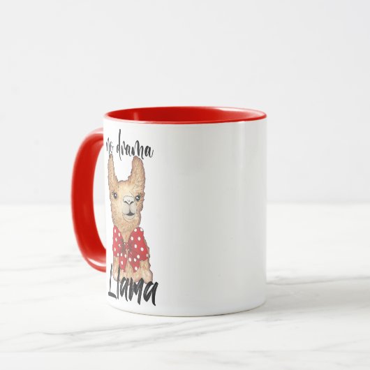Pas de drame Llama Llama Llama Mug (Devant gauche)