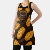 Pas de eigen Challah Pattern Baker aan Schort (Insitu)