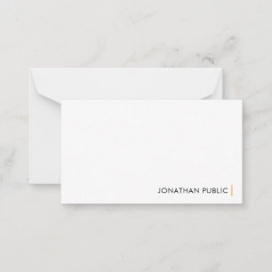 Pas de elegante Sjabloon van het moderne Eenvoudig